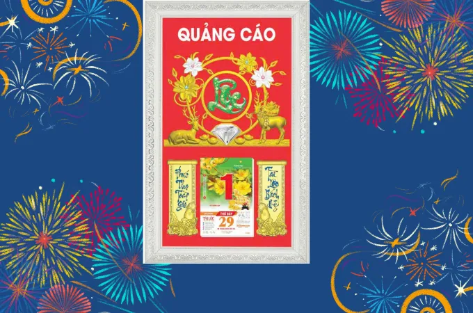 lịch gỗ laminated cao cấp