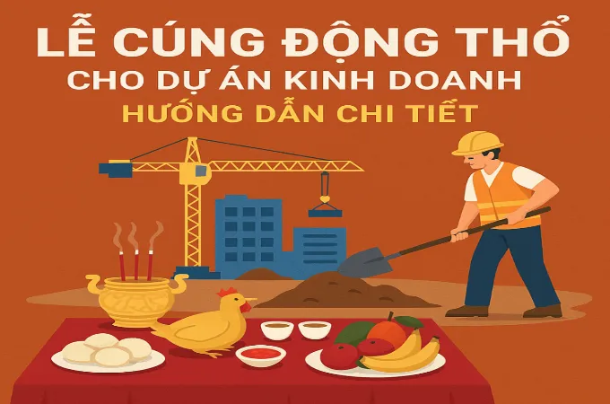 Lễ cúng khởi công công trình
