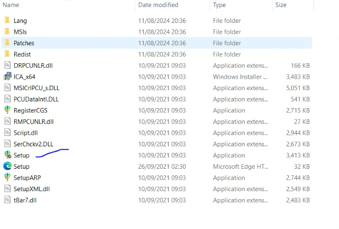 install