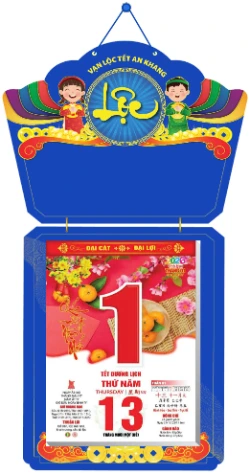 Top Những Mẫu Lịch Tết Đẹp Nhất 2026 – Đậm Chất Văn Hóa Và Hiện Đại