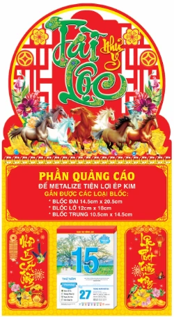 Lịch Lò Xo Giữa Mã Đáo Thành Công – Bộ Sưu Tập Đẹp, Sang Trọng 2026