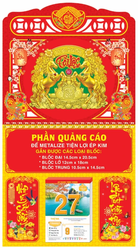 Lịch Lò Xo Giữa Song Mã Tấn Tài Tấn Lộc