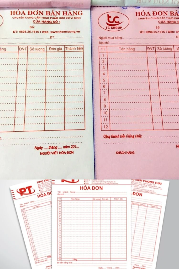 Khách hàng nói gì về sổ hóa đơn bán lẻ tại an khang