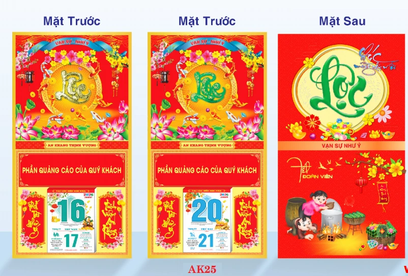 lịch bìa gấp năm 2027